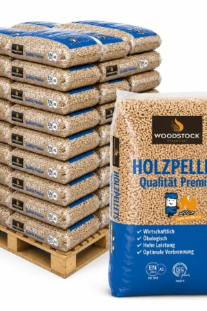 3 Paletten Pellets von WOODSTOCK